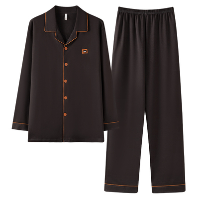 南极人男士睡衣纯棉四季通用套装