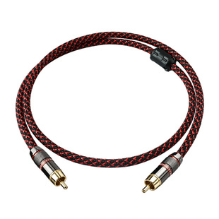 佳耐美6N无氧铜同轴音频线数字SPDIF线75Ω低音炮线coaxial连接线