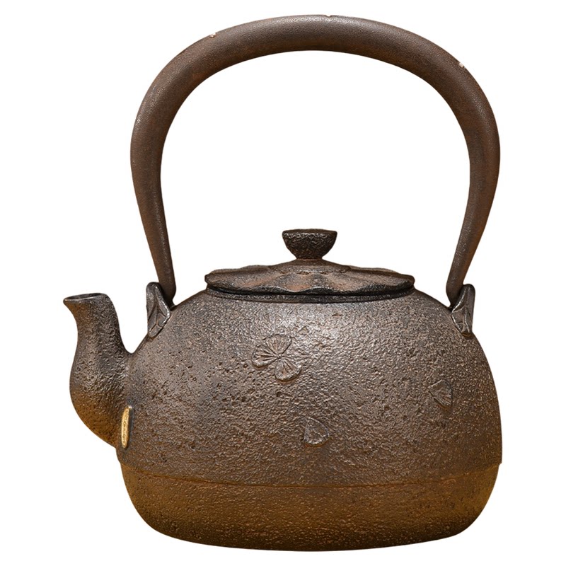 纯手工一体铸铁茶壶养生壶烧水泡茶壶茶具围炉煮茶壶茶室文创摆件
