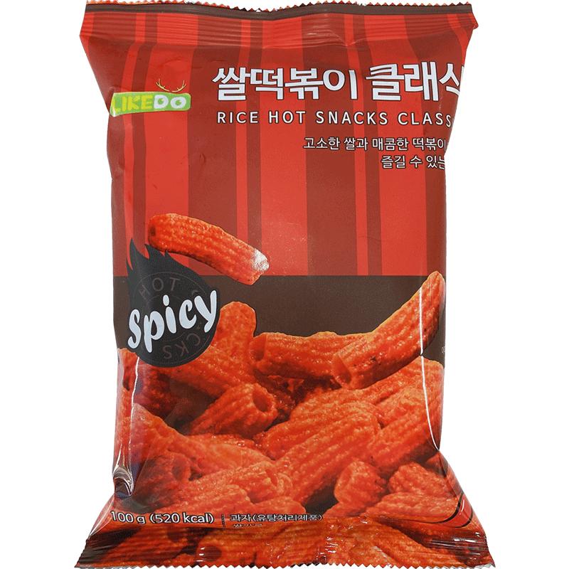 韓國進口淶可年糕條香甜辣芝士膨化零食休閑食品小吃兒童韓式食品
