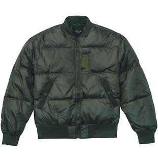 AKCLUB男装秋冬季新款复古MA-1美式潮流休闲飞行员短款羽绒服男士