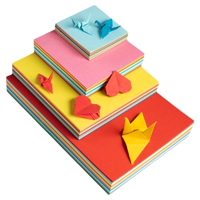 折纸儿童手工彩纸双面彩色剪纸