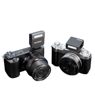 神牛iM20/iM22迷你复古闪光灯微单单反机顶热靴灯适用于索尼zv1理光GR3富士zve10相机小型灯锂电池补光灯