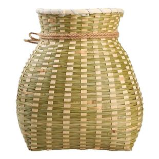 初夏舞蹈道具背篓儿童手工编织竹编筐竹篓古典舞采茶古风舞蹈道具