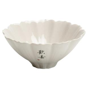 草木灰纯手写欢喜陶瓷小茶杯主人杯茶具家用品茗杯单杯静莲杯