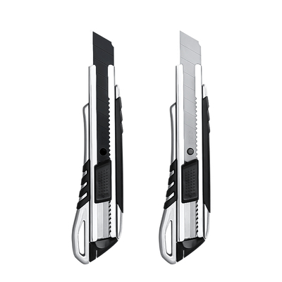 得力重型美工刀全钢加厚18mm