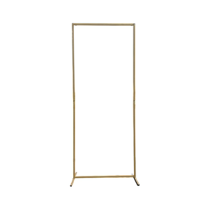 婚庆新款铁艺屏风长方框婚礼舞台装饰背景架几何方框拱门架子花门