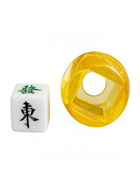 彩色风向庄庄码麻将配件