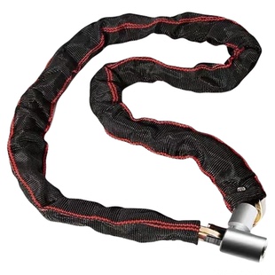 自行车锁链锁链条锁电动车锁防盗山地单车锁加长加粗摩托车锁门锁