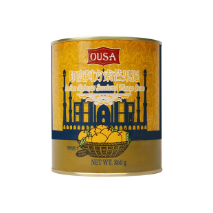 欧萨印度阿方索芒果泥芒果酱果肉浓浆原浆泥奶茶店商用杨枝甘露