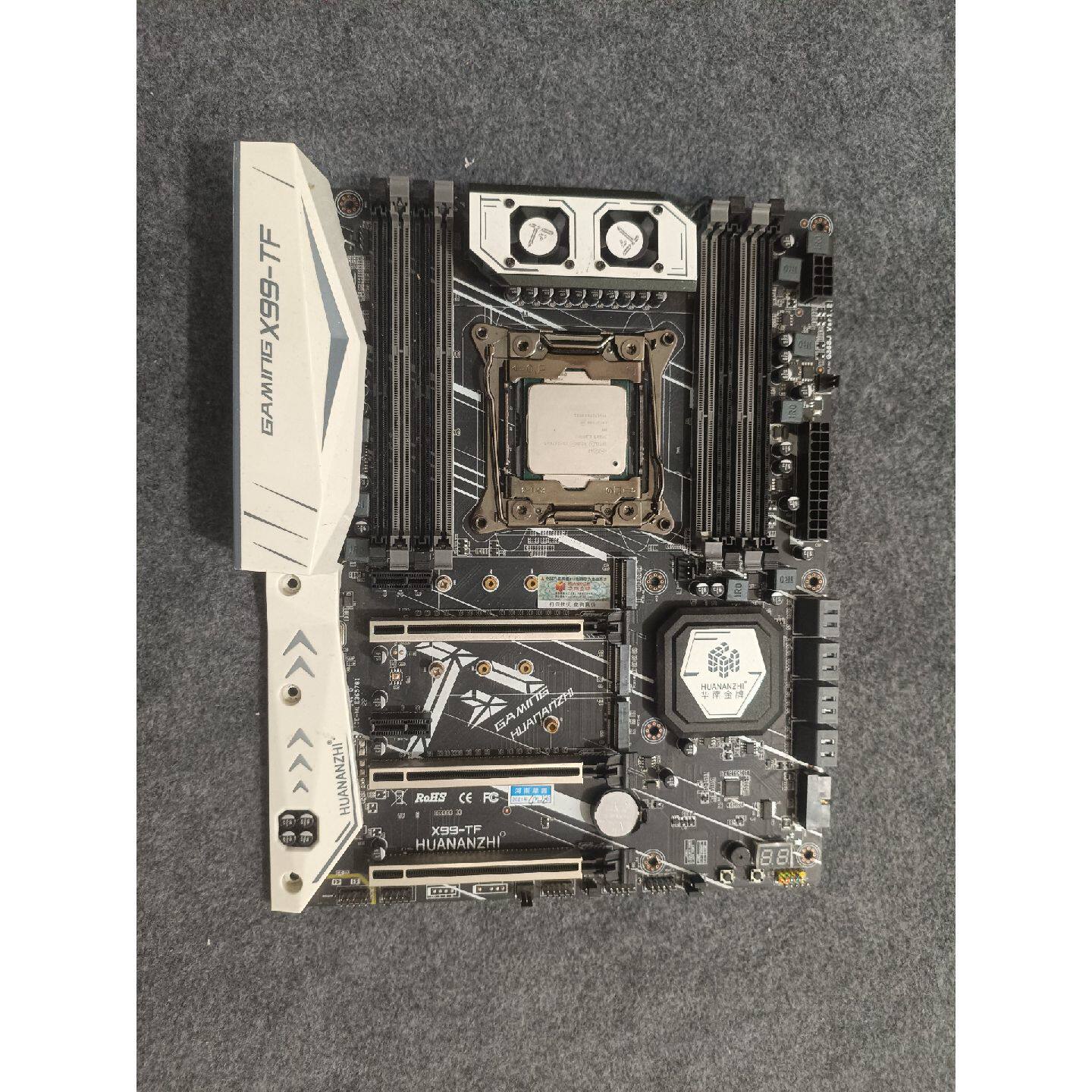 【议价-可维修】华南金牌X99-TF主板 E5-2670v3CPU器 /二手均有货