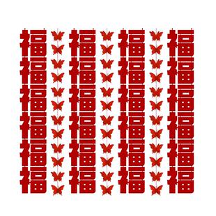 乔迁之喜新居装饰搬家场景布置长条福字乔迁窗帘挂饰仪式用品大全