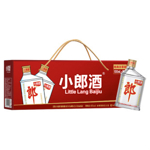 郎酒经典小郎酒45°兼香型100ml小瓶白酒聚会小酌口粮酒新老包装