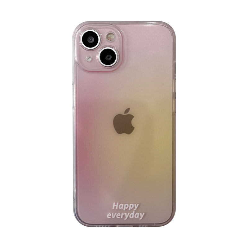美牧 小众晕染彩色适用iphone17promax手机壳苹果16新款15硅胶软壳12女14pro日韩13promax透明