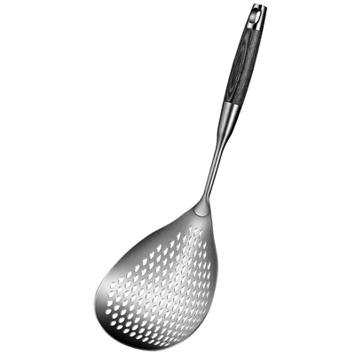 316L不锈钢大号过滤网筛捞面勺