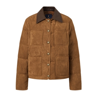 POLOWALK女装2025冬季新款女士短款羽绒服厚款复古外套保暖上衣女