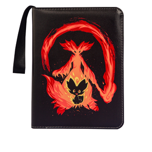 宝可梦卡册大号ptcg卡牌收纳盒4格9格大容量拉链活页装卡牌集卡册