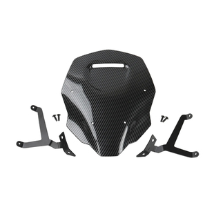 适用于雅马哈MT-07摩托改装前挡风导流板前置风挡支架配件2025款