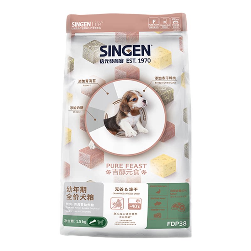 信元发育宝吉醇元食FDP38幼犬粮