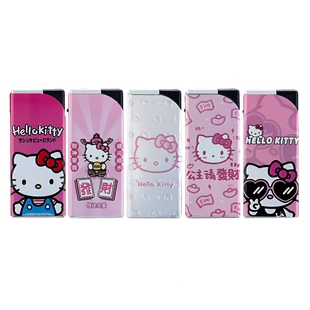 hellokitty凯蒂猫防风打火机蓝焰直冲可爱卡通kt猫高颜值网红爆款
