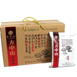 方中山胡辣汤爆辣味整箱10袋 3000克 河南特产礼盒装送礼早餐佳品