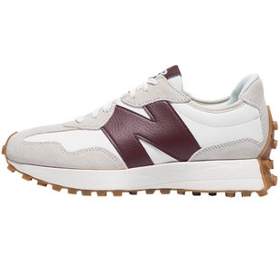 New Balance NB女鞋正品夏季新款V头鞋复古红327系列运动休闲鞋女