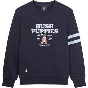 暇步士童装男童卫衣春秋新品大童宝宝学院风上衣儿童休闲套头卫衣