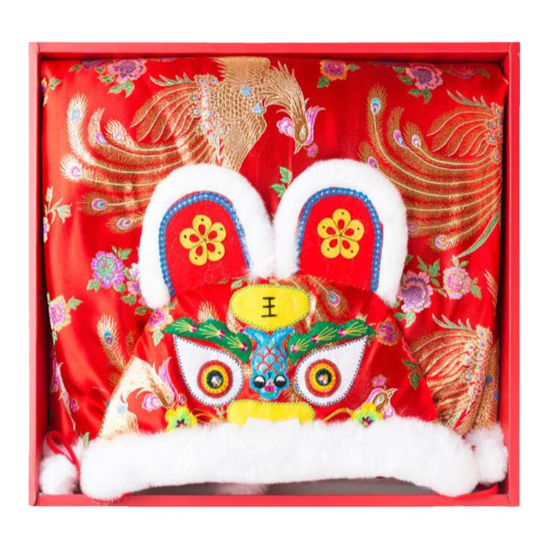 中国宝宝虎头披风儿童民俗斗篷