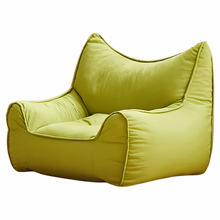 卧室懒人沙发休闲简约沙袋阳台可躺可睡大人家用柔软舒适躺椅棉麻