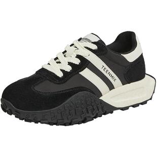 天美意春款拼色复古百搭潮流时尚女阿甘德训鞋KG008AM4