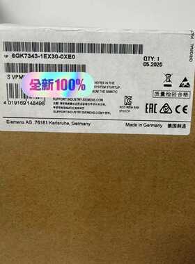 议价6GK7343-1EX30-0XE0 6AG1343--1EX30-4XE0/7XE0现货 包邮顺丰