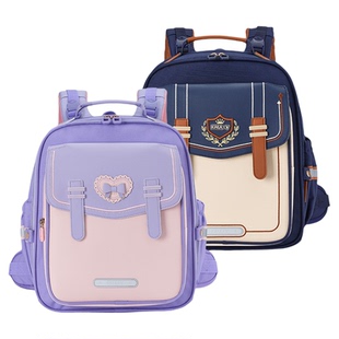 【蒋勤勤代言】卡拉羊书包女小学生大容量轻便双肩包新款减负背包