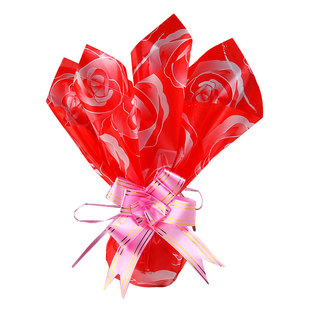 花束包装70#珠光玻璃纸塑料纸鲜花水果平安果包装纸玻璃纸diy用品