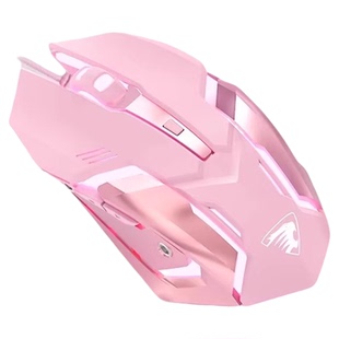 前行者有线游戏办公鼠标静音机械电竞专用通用无线台式电脑高颜值