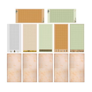 四尺整张方格宣纸国展作品投稿专用纸3456789cm28格56格84格子宣纸半生熟仿古中小楷毛笔字书法练字比赛用纸