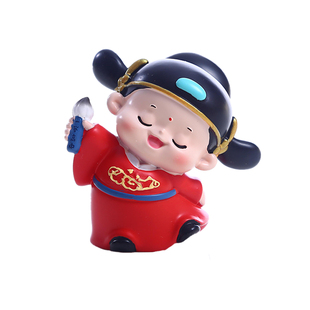 逢考必过百日誓师吉祥物小状元桌面摆件加油考试幸运物件毕业礼物