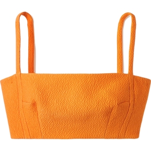 【折扣】Emilia Wickstead女花卉印花短款文胸式上衣