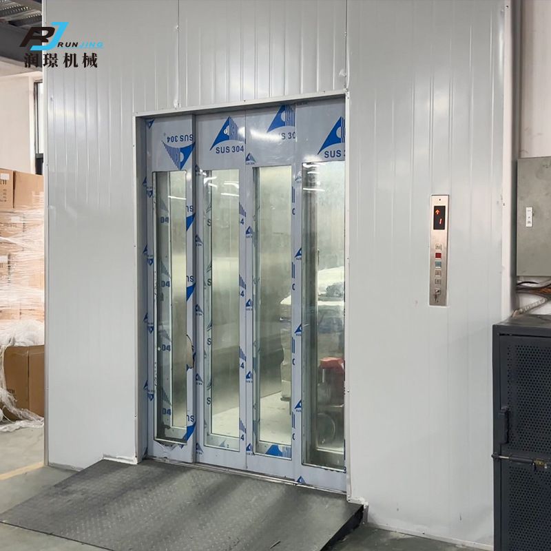 定制液压升降机厂家 导轨式固定升降平台 小型电动升降货梯