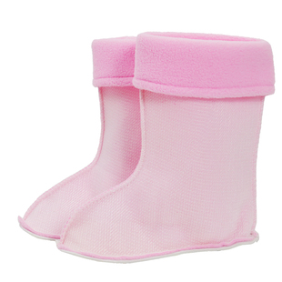 儿童雨鞋加绒内胆可拆卸棉套保暖鞋套中筒冬季加厚可拆绒雨靴水鞋