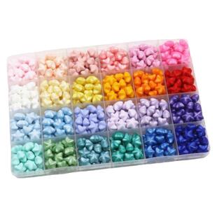 星星火漆蜡粒 火漆印章蜡粒 幸运星珠光色冰淇淋混色马卡龙火漆蜡