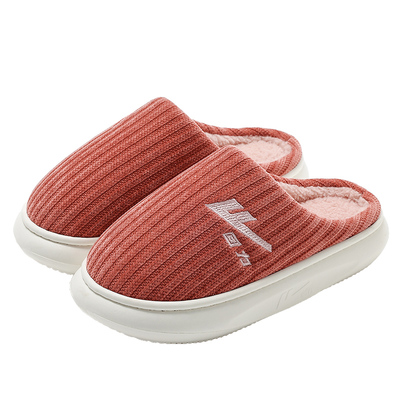 正品回力棉拖鞋女款冬季室内家居