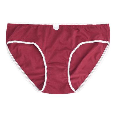 棉元素精选纯棉舒适中低腰女内裤