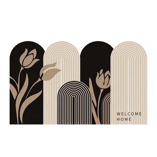 丝圈地垫入户门垫进门门口脚垫门外蹭脚垫防滑加厚耐脏可裁剪垫子