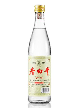 河北衡水产62度老白干酒老白干香型白酒瓶装固态粮食酒衡水特产