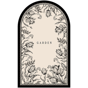 范居态度郁香免洗法式中古风复古入户门皮革地垫门垫防滑脚垫地毯