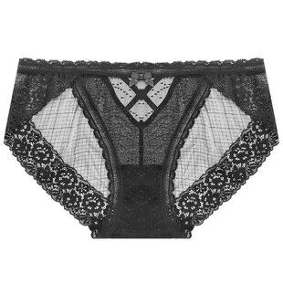 四条50元 清仓内裤性感蕾丝女三角裤中腰透明提臀无痕内裤头