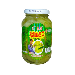 潮汕特产新鲜杂咸小菜酸菜 廷顺咸菜地都咸菜口 腌制泡菜酱菜460g