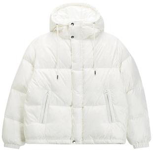 Ed Hardy埃德哈迪冬季新款女士时尚羽绒服连帽加厚保暖外套