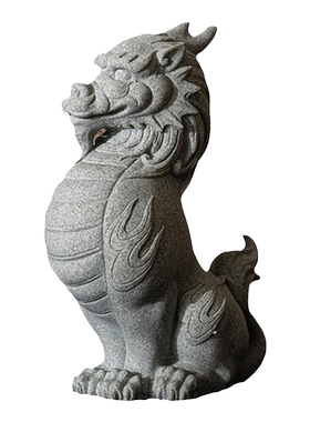 晨翔青砂石瑞兽貔貅招财茶宠摆件