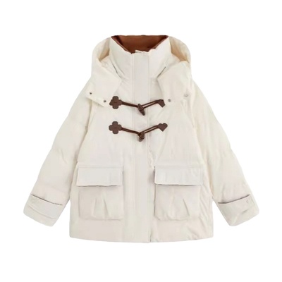 加肥加大码中长款羽绒服女胖mm